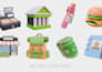 design a custom 3d icon pack for your app, website, or brand